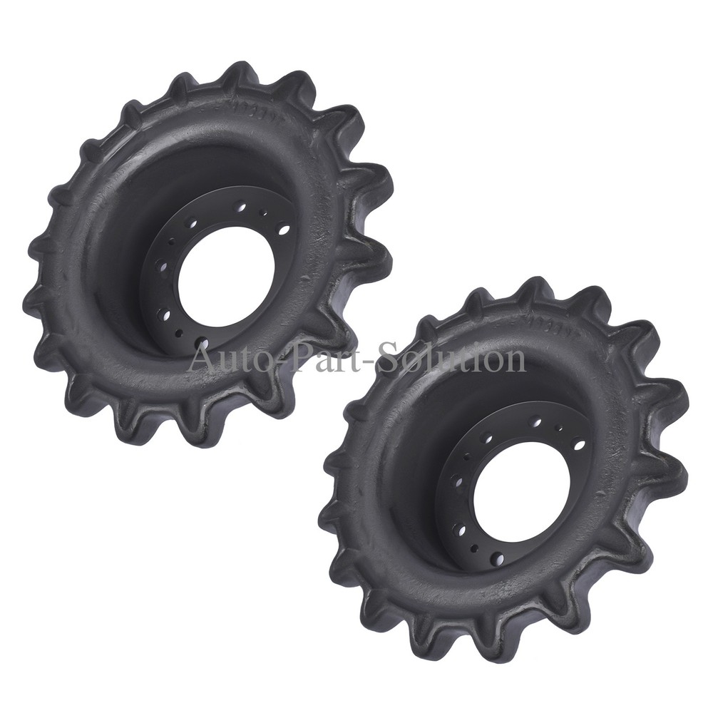 For Bobcat T770 T650 T740 T870 T630 T750 Sprocket Undercarriage 8 Holes 2PCS