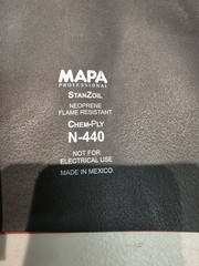 Mapa Professional Stanzoil Chem-Ply Neoprene 30 MIL Unlined N-440 Size 10 Gloves