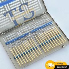 Rhoton Micro Dissector Expanded 20 PCS Set of Stainless Steel with steel case