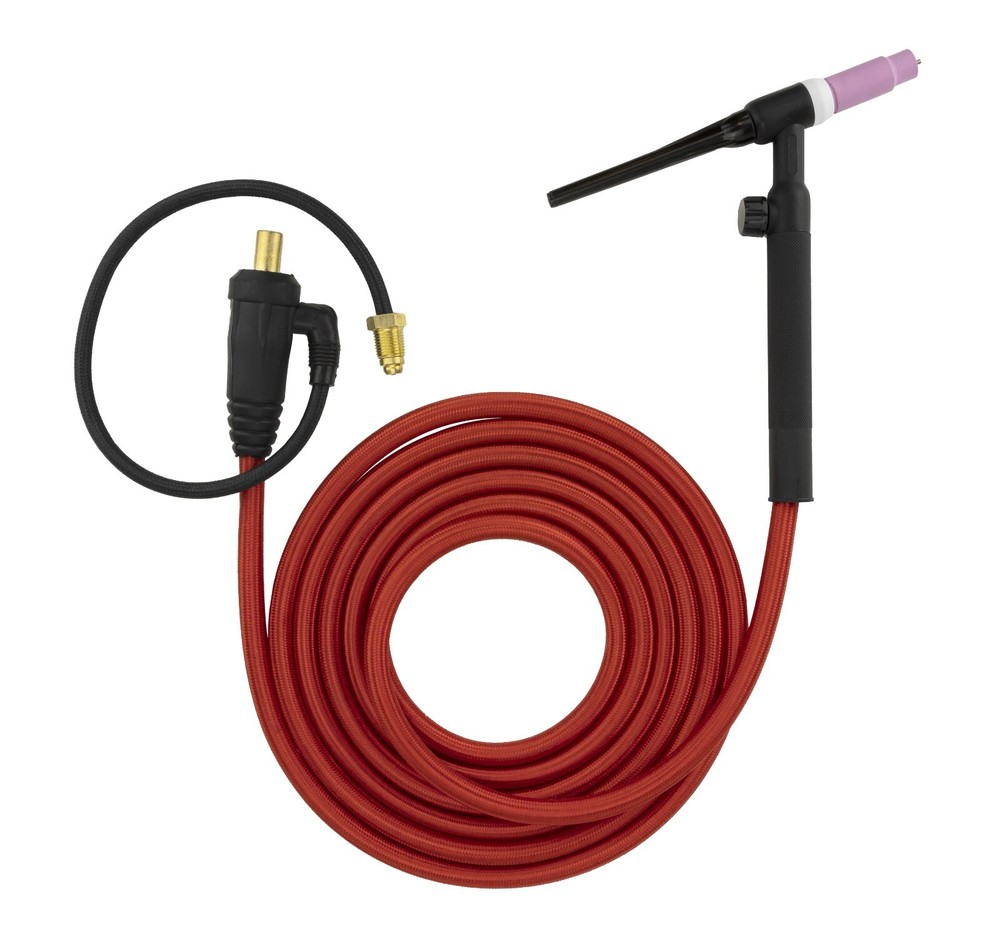 SÜA®Flex – 17V, 150 A, Air Cooled – TIG Torch – 1-Piece Cable – Dinse Connector