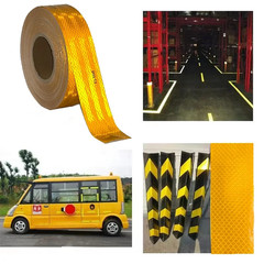 50ft DOT-C2 Orange Reflective Tape 2″ Inch High Vis Safety Reflector Trailer