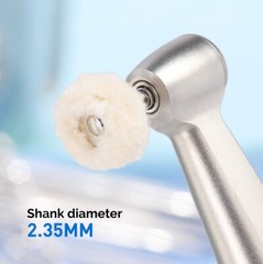 AZDENT Dental Polishing RA Brushes Wheel Goat Hair/Felt/Cotton for Contra Angle