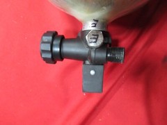 Mfg 2009 MSA 30 Min Carbon 2216 PSI SCBA Cylinder Valve scba AIR TANK BOTTLE