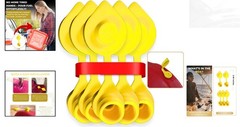 Durable Yellow Fuel Vent Caps – Perfect for 1-6 Gallon Gas Cans and Jugs