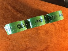 6 Rolls EBAY BRANDED Packaging Tape RED & GREEN Logo 2″ x 75 yards NEW SEALED!