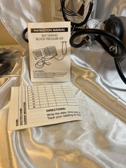 Omron HEM-18 Manual Blood Pressure Monitor Kit, Adult Cuff, Stethoscope