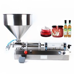 100-1000ml Paste Liquid Piston Filler Heating Filling Machine Single Nozzle