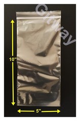 5″ x 10″ Reclosable Resealable Zip Top Lock Clear Plastic 5×10″ Bags 2 MIL