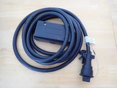 MICTUNING 7-Way Trailer Cable with Junction Box – Truck RV Camper Wiring Harness