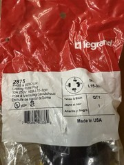 1 Unit – L15-30P, 30A 250V 3-Phase Locking Plug [PS 2875]