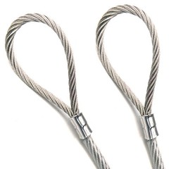 75ft – 300ft Galvanized Steel 3/16″ – 1/4″ VINYL COATED Metal Wire Rope 7×19