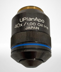 Refurbished Olympus UPlanApo 40x Oil Microscope Objective with 3 Months Warranty