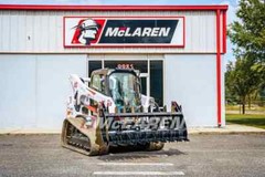 Skid Steer Rock Rake Root Grapple Attachment for Kubota Machines 78″ Wide