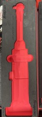 Snap On Tool RED FOAM For CTR 717 CTR817 14.4V Long Neck Ratchet Foam FMCTR827B