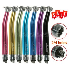 Dental High Speed Handpiece Push Button 4 hole NSK Style 7 colors