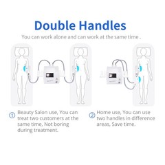 Pro Cool Freeze Beauty Machine 2 Probes for Body Silhouette Care Salon Studio US