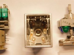 LPB Unimax Series 9 28V 4PDT Green&Blue Illuminated Momentary Pushbutton Switch