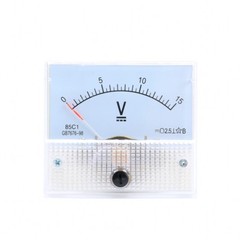50uA-30A DC Ammeter 5V-300V DC/AC Voltmeter 85C1/85L1 Analog Panel Meter 65x56mm