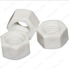 PTFE Plastic Hexagon Nuts Hex Nuts M4 M5 M6 M8 M10 M12 M14 M16 M18 M20 M22-M30