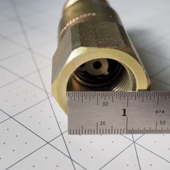 Parker FF-752-12FO Flat Face Hydraulic Coupler 1-1/4” Male -12 ORB