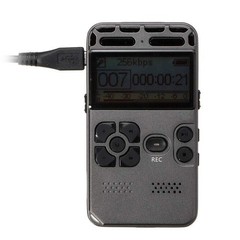 64GB Digital Voice Recorder with LCD Display & MP3 Playback