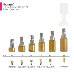 Hiossen Dental Locator Abutment Mini/Regular Fit Zest Classic Retention Inserts