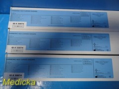 3X Intuitive 420275 DaVinci S/Si Harmonic ACE Curved Shears 8mm, Ver 02 ~ 30874