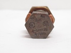 192416 New-No Box; ABB 10H Lot-2 Split-Bolt Connectors; Tap 1/0 Str-4