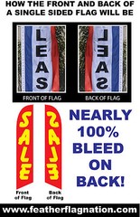Under New Management 15′ Feather Banner Swooper Flag Kit with pole+spike