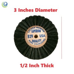 Dental Laboratory Lathe Round Bristles Polishing Brush B29 Wood Center 207-0029