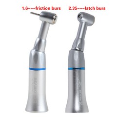 Dental Low Speed Handpiece Push Contra angle Burs FG 1.60mm RA/CA 2.35mm F4