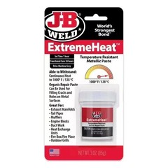 J-B Weld 37901 ExtremeHeat High Temperature Resistant Metallic Paste – 3 oz