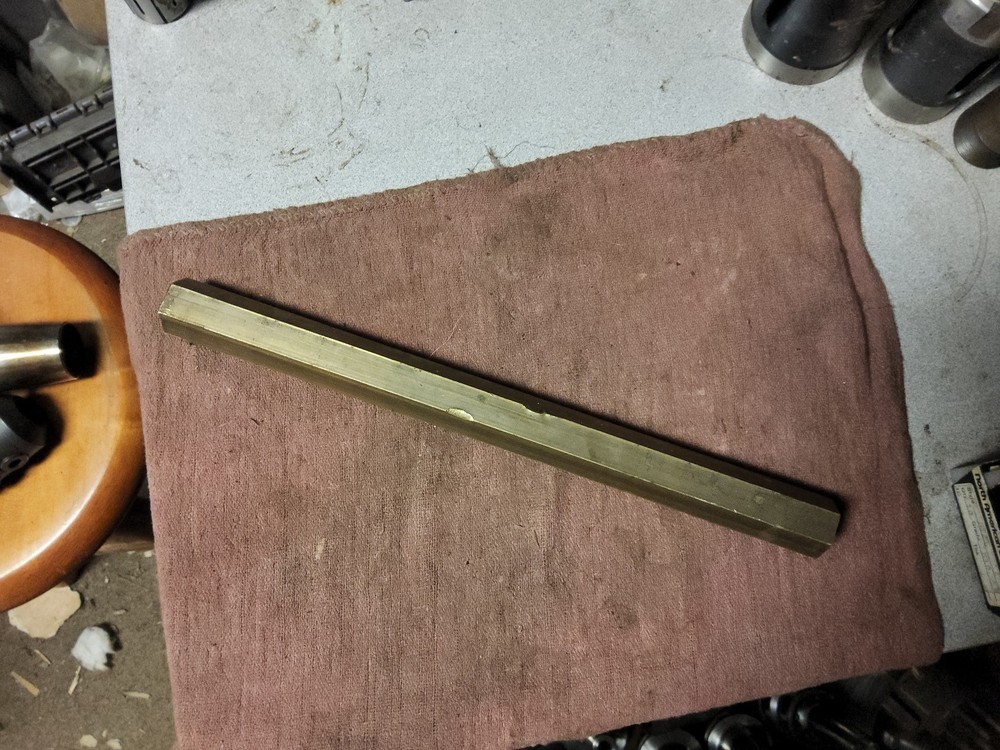 7/8″ C360 BRASS HEX BAR 11″ long Lathe Bar Stock .875″ Flat to Flat 1/2 Hard