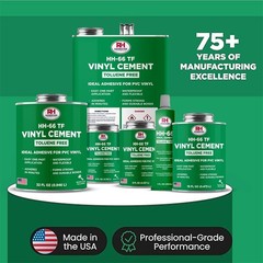 HH-66 Toluene Free Vinyl Cement 1 oz – Vinyl Adhesive, Cement Glue, Industria…
