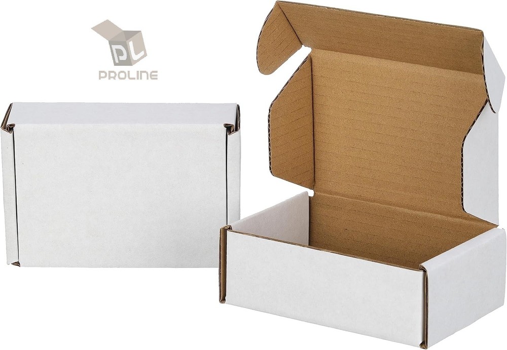 200 Pack 6x4x4 White Corrugated Shipping Mailer Packing Box Boxes 6″ x 4″ x 4″