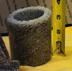 Serpentinite desk accessory set from Zambales, Philippines