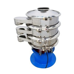 2 Layers Vibrating Screen 15.7in Vibrating Sieve Screen Shaker with Sealing Ring