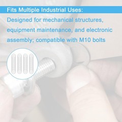 M1012MM Steel Shim Washer Set 48 PCS 0.1/0.2/0.3/0.5mm Precision Spacers