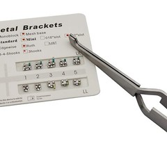 Orthodontic Bracket Placing Tweezer Set of 10 ARTMAN