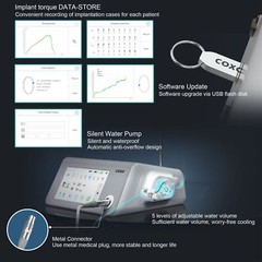 COXO C Sailor Pro+ Dental Implant System Surgical Motor with 2Pcs LED Handpiece
