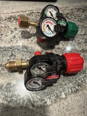 Victor Edge Regulator Set ESS3 2.0 Oxygen Acetylene Cutting Welding Torch