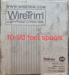 Wiretrim Redline Hd 865-8010 Edge Cutting Tape 1/4″×90′ 10 Pack!