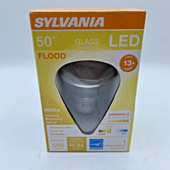 Sylvania LED PAR20 50W 120V Dimmable Bulb White 500 Lumens Flood