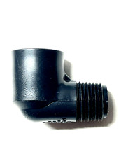18 pcs Lasco M412-005 SCH 40 HDPE 90º Street Elbow 1/2″ MIPT x FIPT