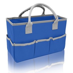 Art Organizer Craft Storage Tote Bag With Pockets And Hadles Oxford Fabric Carry
