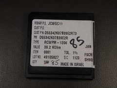 Lot of 5 D55342K07B39E2R Vishay Chip Resistor 39.2k Ohm 250mW 1/4W 1% 1206 NOS