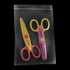 5 in x 7 in Clear Reclosable Plastic Poly Zipper Bags 2 Mil Bag 4000 Pack