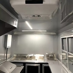 Fast Food Truck Mobile Kiosk Coffee Trailer Taco Concession Food Trailer
