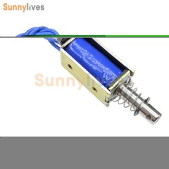 1-10Piece JF-0530B 24V 5N/10mm Pull-Push-Type Reset-Style Solenoid Electromagnet
