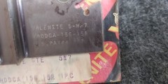 NOS Valenite VHDDGA 156-15R 5-W-7 Grooving Cut Off Blade Tool Holder
